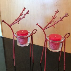 Holiday decorative candles